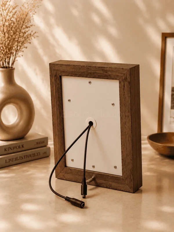 Sony Walkman WM-EX610 Cassette Frame - restored vintage audio player in wooden display frame