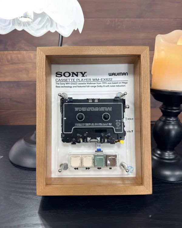 ex622_c_img_7240 Framed Sony Walkman WM-EX622 – Restored & Fully Playable Cassette Player Wall Art