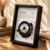 img_1758 Sony D-E220 - restored vintage audio player in wooden display frame