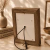 Sony WM-170 Cassette Player Frame - restored vintage audio player in wooden display frame