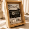 img_1843 Sony Walkman WM-EX1 Cassette Frame - restored vintage audio player in wooden display frame