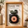 Panasonic MASH SL-S400 restored CD player framed as playable wall art - cover photo