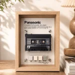 Framed Panasonic RQ-SX41 Cassette Player – Restored & Fully Playable Wall Art
