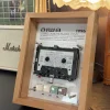 px570_1_crop Aiwa PX570 restored cassette player framed as playable wall art - real product photo
