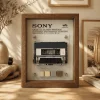 sony-walkman-wm-ex615-cassette-frame-cover Sony Walkman WM-EX615 restored cassette player framed as playable wall art - cover photo