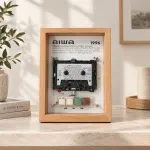 Framed Aiwa PX570 Cassette Player – Restored & Fully Playable Wall Art